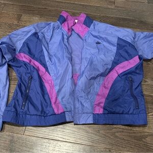 Nike Vintage L 80s Colorblock Windbreaker Jacket